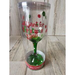 Pier 1 Dennis East saying wine glass champagne new